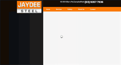 Desktop Screenshot of jaydeesteel.com.au